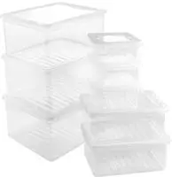 keeeper Aufbewahrungsbox "bea" mit Air Control-System, 3x1,7 L,2x5,6 L, 3x18 L