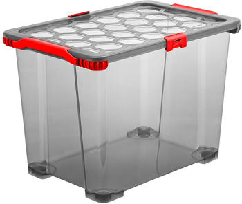 Rotho Evo Total Protection 59x39,5x41,2cm 65L anthrazit/rot