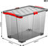 Rotho Evo Total Protection 59x39,5x41,2cm 65L anthrazit/rot
