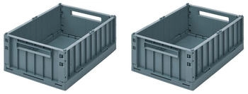 Liewood Weston M 36x25x13,5cm 2 Stk. whale blue