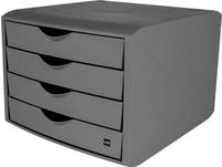 Schubladenbox the green chameleon, A4, 78x248x320mm, lichtgrau, H6429582, 4 ges.
