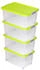 BigDean Eurobox mit Deckel 55L 4 Stk. (713640)