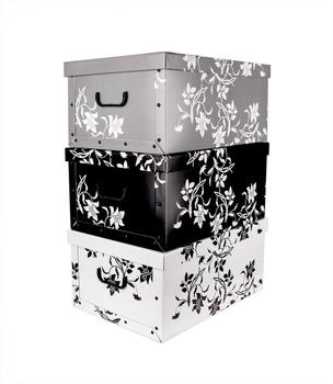BigDean Aufbewahrungsbox 51x37x24cm 3 Stk. (692143)