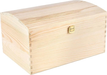 Creative Deco Holztruhe XXL 34,5x25x19,2cm (JAN-CD-SO22)