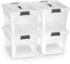 Juskys Aufbewahrungsbox 30L 4 Stk. (300391)