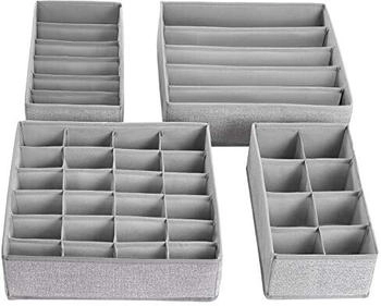 Songmics Schubladen-Organizer 4er (RYUS04W)