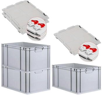 Proregal NextGen Grip 32x40x60cm mit Deckel geschlossen 3 Stk. (RMK232-38)