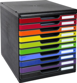 Exacompta Modulo DIN A4 10 Schubladen (302798D)