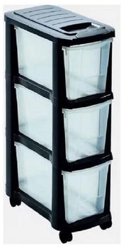 M HOME Schubladenschrank 20,5x37x65cm (PLS6260)