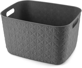 Curver Softex L 38x29x22cm 19L dunkelgrau