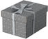 Esselte Aufbewahrungsbox Home S 628281, 7L, mit Deckel, Pappe, grau, 20 x 26 x 15cm, 3 Stück