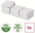 Esselte Aufbewahrungsbox Home S 628280, 7L, mit Deckel, Pappe, weiß, 20 x 26 x 15cm, 3 Stück