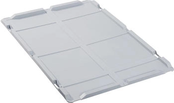 Allit Stülpdeckel ProfiPlus EuroBox Lid A 600, für Eurobox 60 x 40 cm, grau