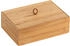 Wenko Holzkiste Terra L mit Deckel, Bambus, braun, 22 x 7 x 15cm