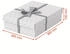 Esselte Aufbewahrungsbox Home M flach 628284, 9L, mit Deckel, Pappe, weiß, 27 x 36 x 10cm, 3 Stück