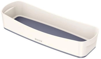 Leitz Aufbewahrungsbox MyBox Schale 5258-10-01 WOW, 0,6L, Kunststoff, wei&szlig; / grau, A8, 31 x 11 x 6cm