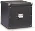 Zeller Aufbewahrungsbox 17635, 35Liter, mit Deckel, Pappe, schwarz, A4, 33 x 34 x 32cm