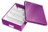 Leitz Aufbewahrungsbox 6058-00-62 ClickundStore 7,9L, mit Deckel, Pappe, violett, A4, 28 x 37 x 10cm
