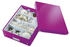 Leitz Aufbewahrungsbox 6058-00-62 ClickundStore 7,9L, mit Deckel, Pappe, violett, A4, 28 x 37 x 10cm