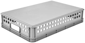 keeeper Robert Transportkorb, 22 Liter, nordic grey, 60 x 40 x 12cm