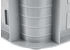 keeeper Robert Transportkorb, 22 Liter, nordic grey, 60 x 40 x 12cm