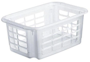 Rotho Aufbewahrungskorb Reverso, 4L, 29,5 x 12,5 x 19 cm, Kunststoff, transparent