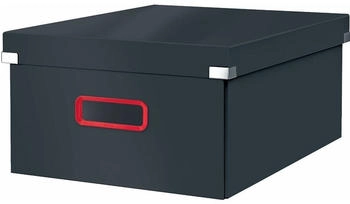 Leitz Aufbewahrungsbox 5349-00-89 ClickundStore Cosy, 35,5Liter, Pappe, samtgrau, A3, 37 x 48 x 20cm