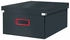 Leitz Aufbewahrungsbox 5349-00-89 ClickundStore Cosy, 35,5Liter, Pappe, samtgrau, A3, 37 x 48 x 20cm