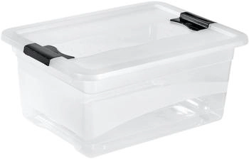 keeeper Kristallbox Cornelia, 12L, mit Deckel, Kunststoff, 40 x 30 x 18 cm