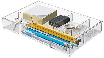 Leitz Schubladeneinsatz 5215-00-02, Cube, f&uuml;r Schubladenbox, 24,5 x 3,3 x 16,5cm