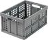 Clax Klappbox für Klappmobil, 46 Liter, grau, 53 x 37 x 27 cm