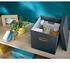 Leitz Aufbewahrungsbox 5347-00-89 ClickundStore Cosy, 35,7Liter, Pappe, samtgrau, A4, 32 x 36 x 31cm