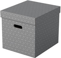 Pack 3 Graue Schachteln 365x320x315mm Esselte 628289