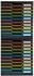 Exacompta Schubladenbox 302914D, Modulo, A4, 10 Fächer, Kunststoff, schwarz-bunt / schwarz