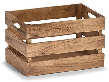 Zeller Zeller Holzkiste 15165 Aufbewahrungskiste, Holz, braun, 31 x 21 x 19,5cm, Vintage