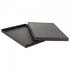 Falken Aufbewahrungsbox Pure Box Black, 10 Liter, mit Deckel, Pappe, schwarz, A2, 44 x 62 x 4cm