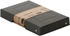 Falken Aufbewahrungsbox Pure Box Black, 0,5 Liter, mit Deckel, Pappe, schwarz, A6, 12 x 18,5 x 2,5cm