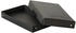 Falken Aufbewahrungsbox Pure Box Black, 0,5 Liter, mit Deckel, Pappe, schwarz, A6, 12 x 18,5 x 2,5cm