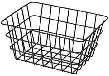 Wenko Aufbewahrungskorb Viana, 5L, 18 x 25 x 12 cm, Metall, schwarz