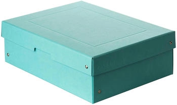 Falken Aufbewahrungsbox 'PURE Box' Pastell, DIN A4, 100 mm Höhe, azur