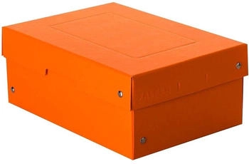 Falken Aufbewahrungsbox 'PURE Box' Pastell, DIN A5, 100 mm Höhe, orange