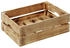 Kesper Holzkiste Kiefer geflammt 15 cm x 30 cm 40 cm 18 l