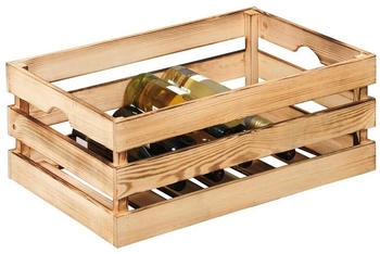 Kesper Holzkiste Kiefer geflammt 54 l