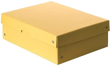 Falken Aufbewahrungsbox 'PURE Box' Pastell, DIN A4, 100 mm Höhe, gelb