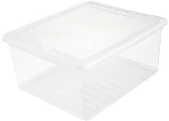 keeeper Aufbewahrungsbox Bea, 18 Liter, mit Deckel, Kunststoff, 39 x 34 x 18cm
