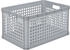 keeeper Eurobox Robert Transportkorb, 64 Liter, nordic grey, 60 x 40 x 32cm