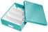 Leitz Aufbewahrungsbox 6058-00-51 ClickundStore 7,9L, mit Deckel, Pappe, eisblau, A4, 28 x 37 x 10cm