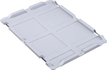 Allit Scharnierdeckel ProfiPlus EuroBox Lid S 400, für Eurobox 40 x 30 cm, grau