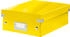 Leitz Aufbewahrungsbox 6057-00-16 ClickundStore 4,5L, mit Deckel, Pappe, gelb, A5, 22 x 28 x 10cm