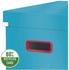 Leitz Aufbewahrungsbox 5347-00-61 ClickundStore Cosy, 35,7Liter, Pappe, sanftes blau, A4, 32 x 36 x 31cm